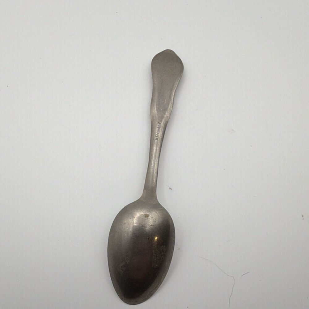 U.S. Battleship Maine Souvenir Spoon Spanish-American War Militaria Original - Picture 3 of 3